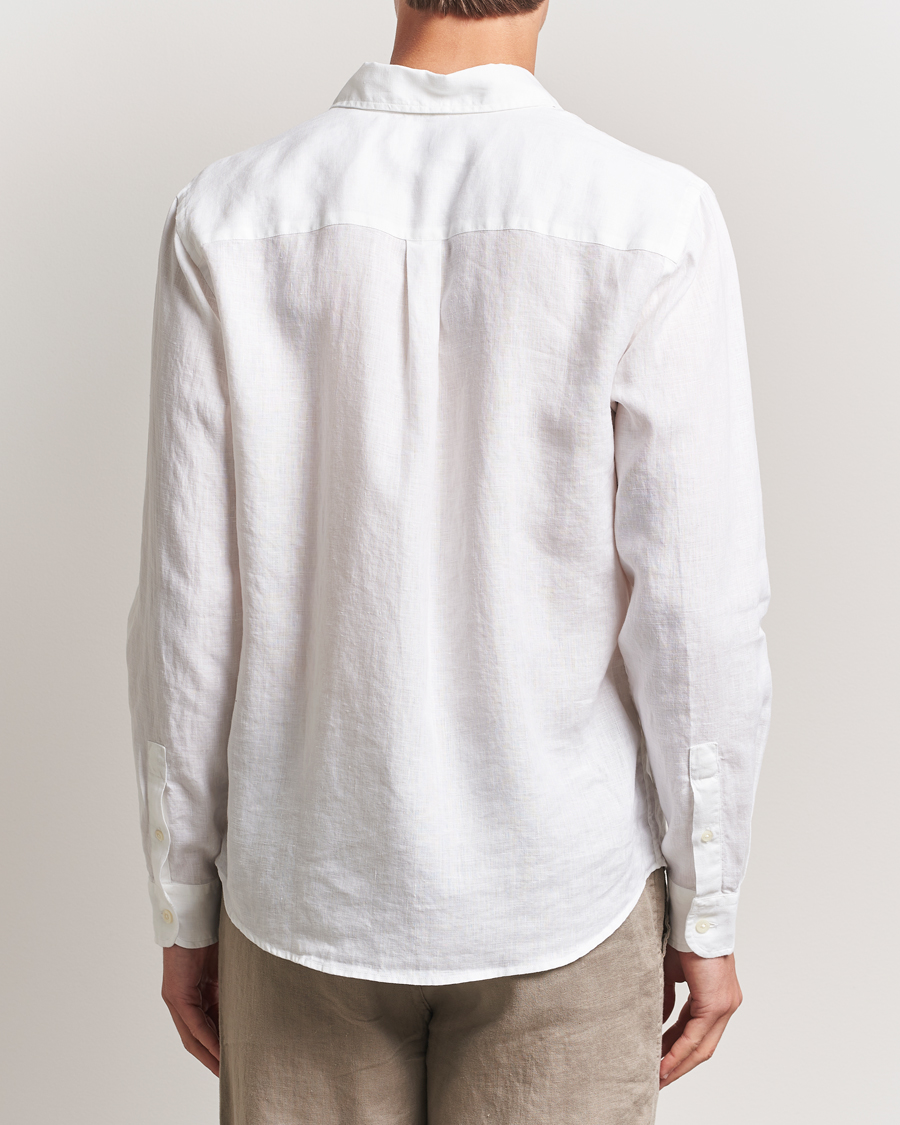 Homme | Chemises | Colorful Standard | Garment Dyed Linen Shirt Optical White