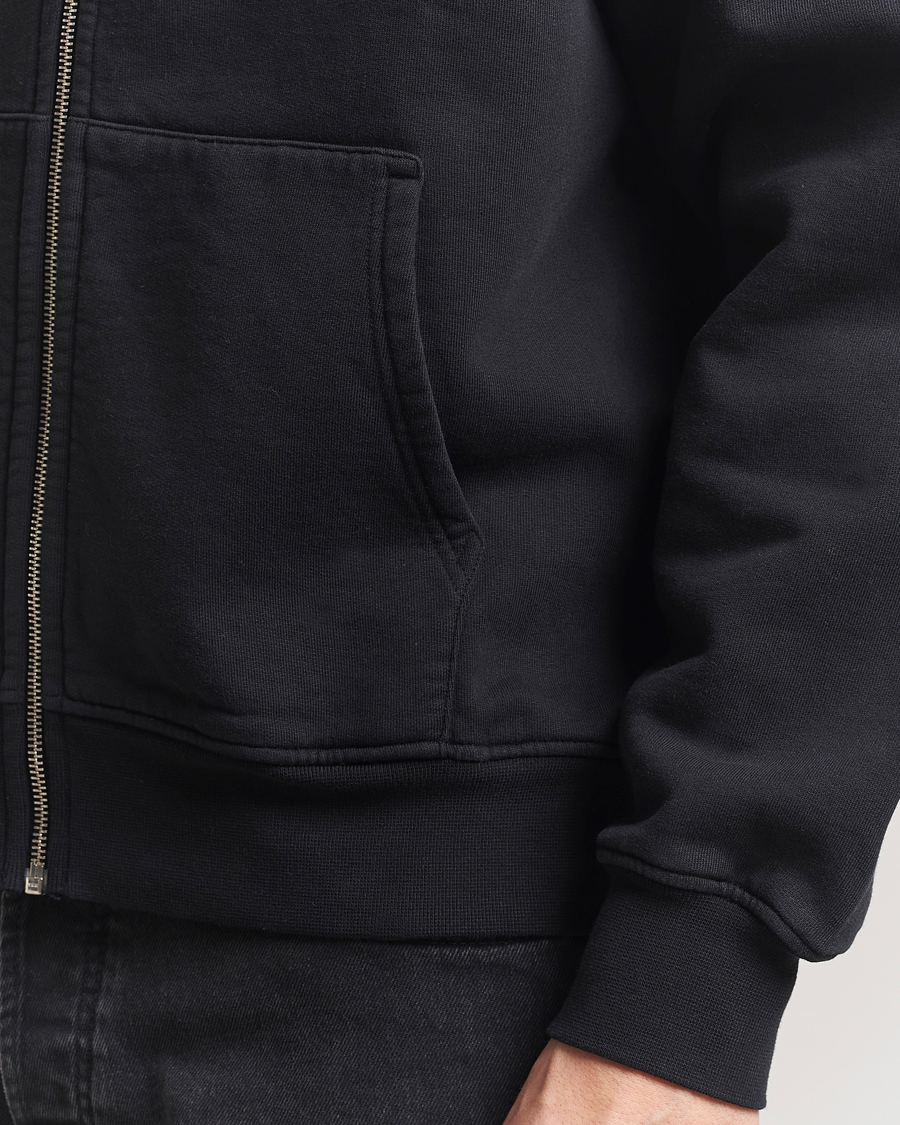 Homme | Pulls Et Tricots | Colorful Standard | Classic Organic Full Zip Hoodie Deep Black