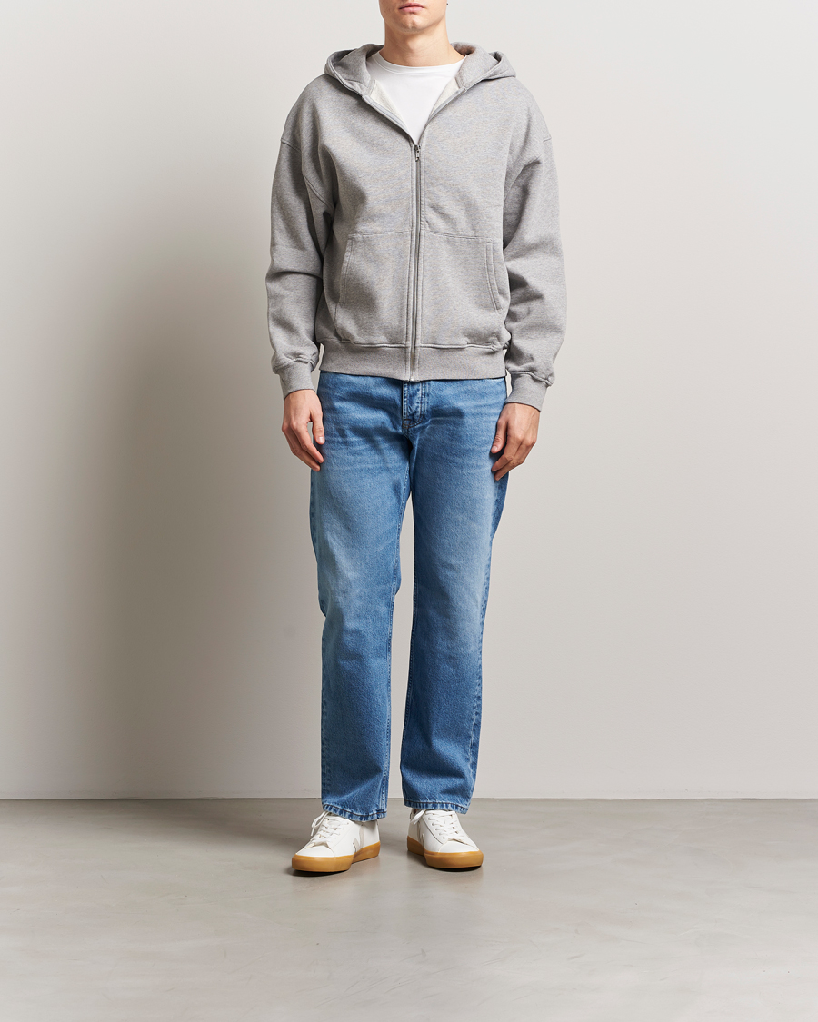 Homme | Pulls Et Tricots | Colorful Standard | Classic Organic Full Zip Hoodie Heather Grey