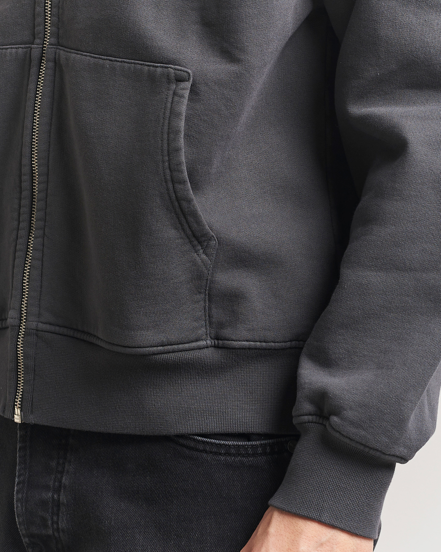 Homme | Pulls Et Tricots | Colorful Standard | Classic Organic Full Zip Hoodie Lava Grey