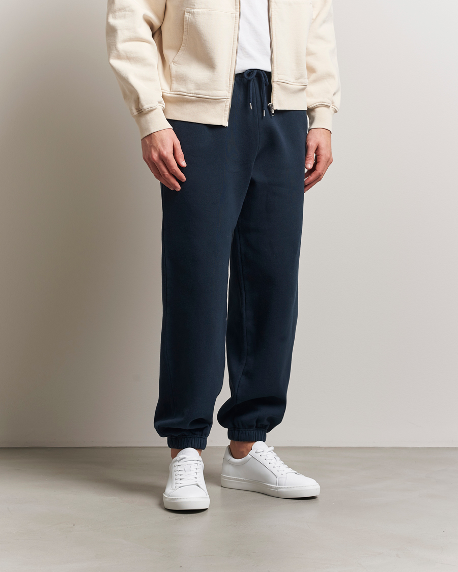 Homme | Pantalons | Colorful Standard | Classic Organic Sweatpants Navy Blue