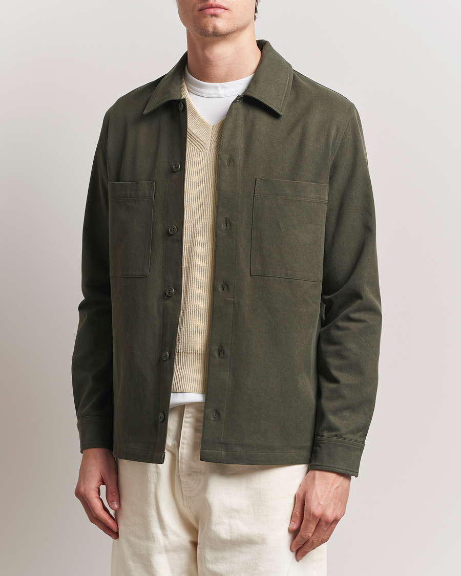 Homme | Chemises | Samsøe Samsøe | Sataka Overshirt Forest Night