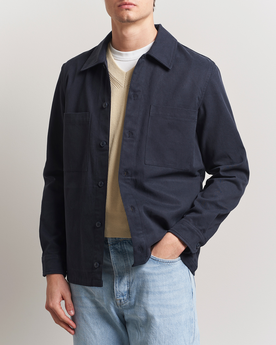 Homme | Chemises | Samsøe Samsøe | Sataka Overshirt Salute Blue