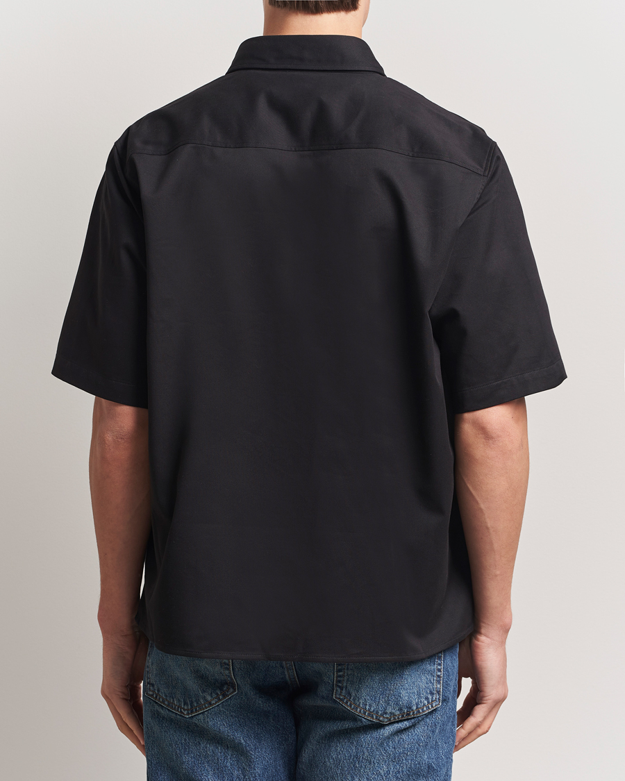 Heren | Overhemden | HUGO | Ekyno Workwear Short Sleeve Shirt Black