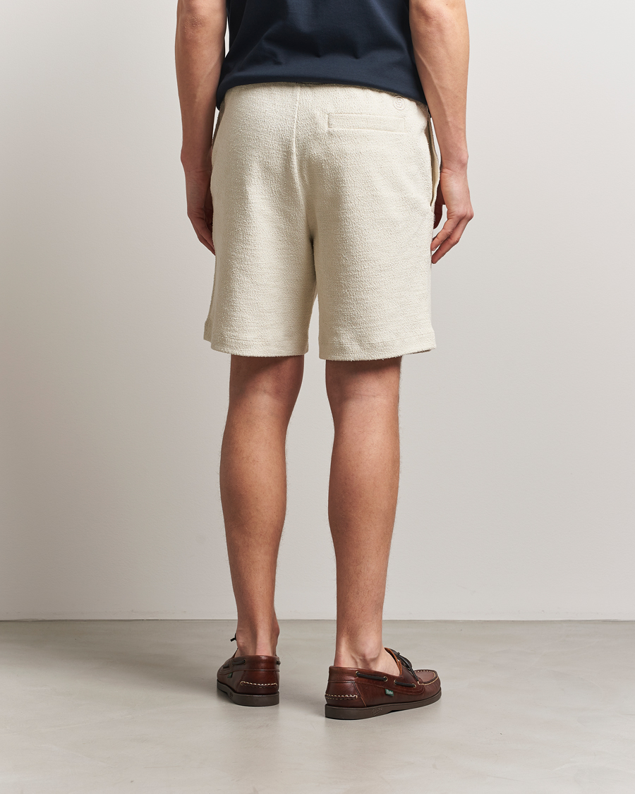 Heren | Korte broek | BOSS BLACK | Leoni Terry Sweatshorts Open White