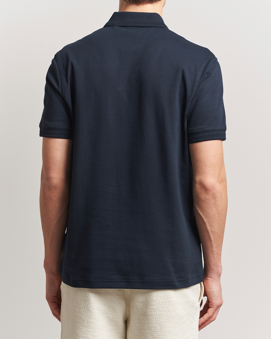 Heren | Polo's | BOSS ORANGE | Interlock Polo Dark Blue