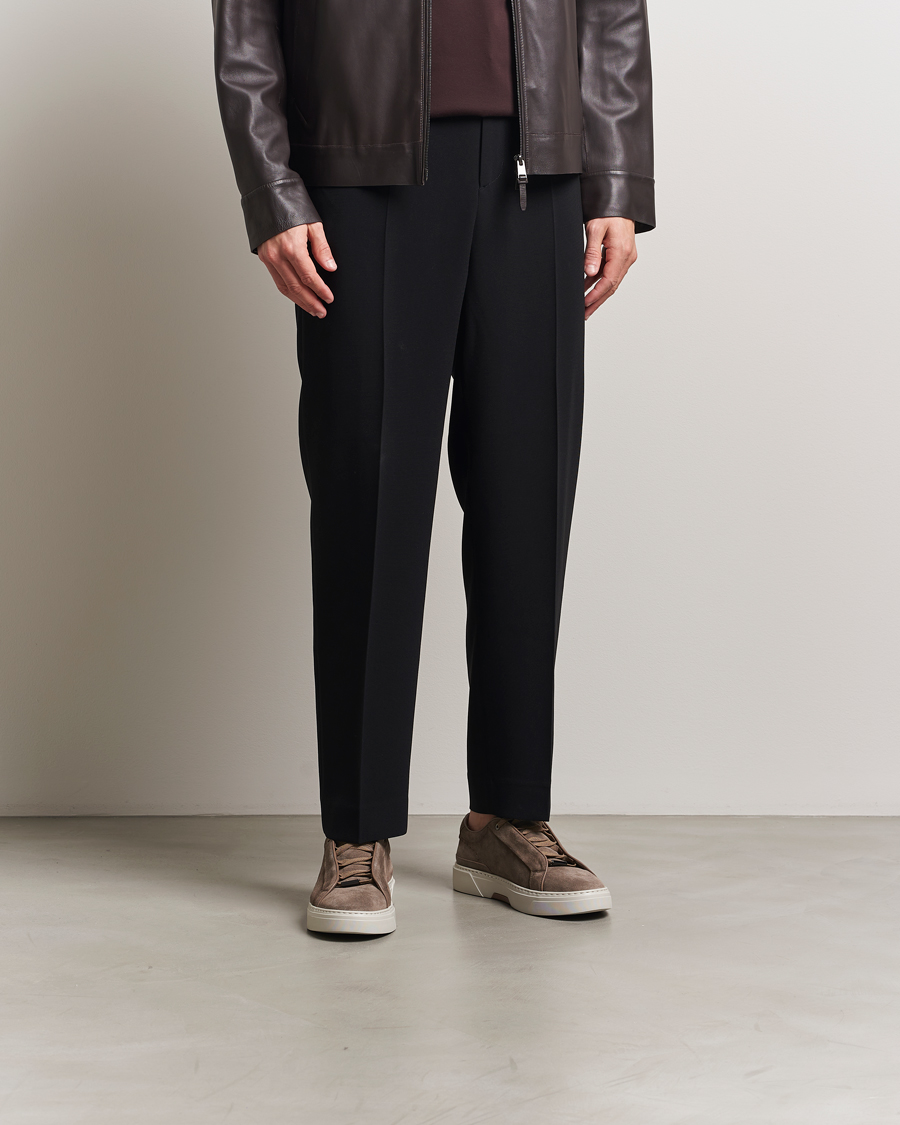 Homme | Baskets | BOSS CAMEL | Gary Suede Sneaker Dark Beige
