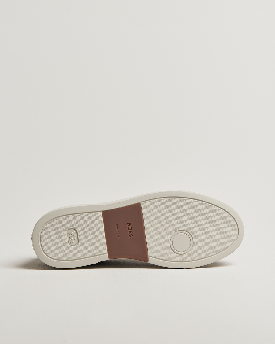 Homme | Baskets | BOSS CAMEL | Gary Suede Sneaker Dark Blue