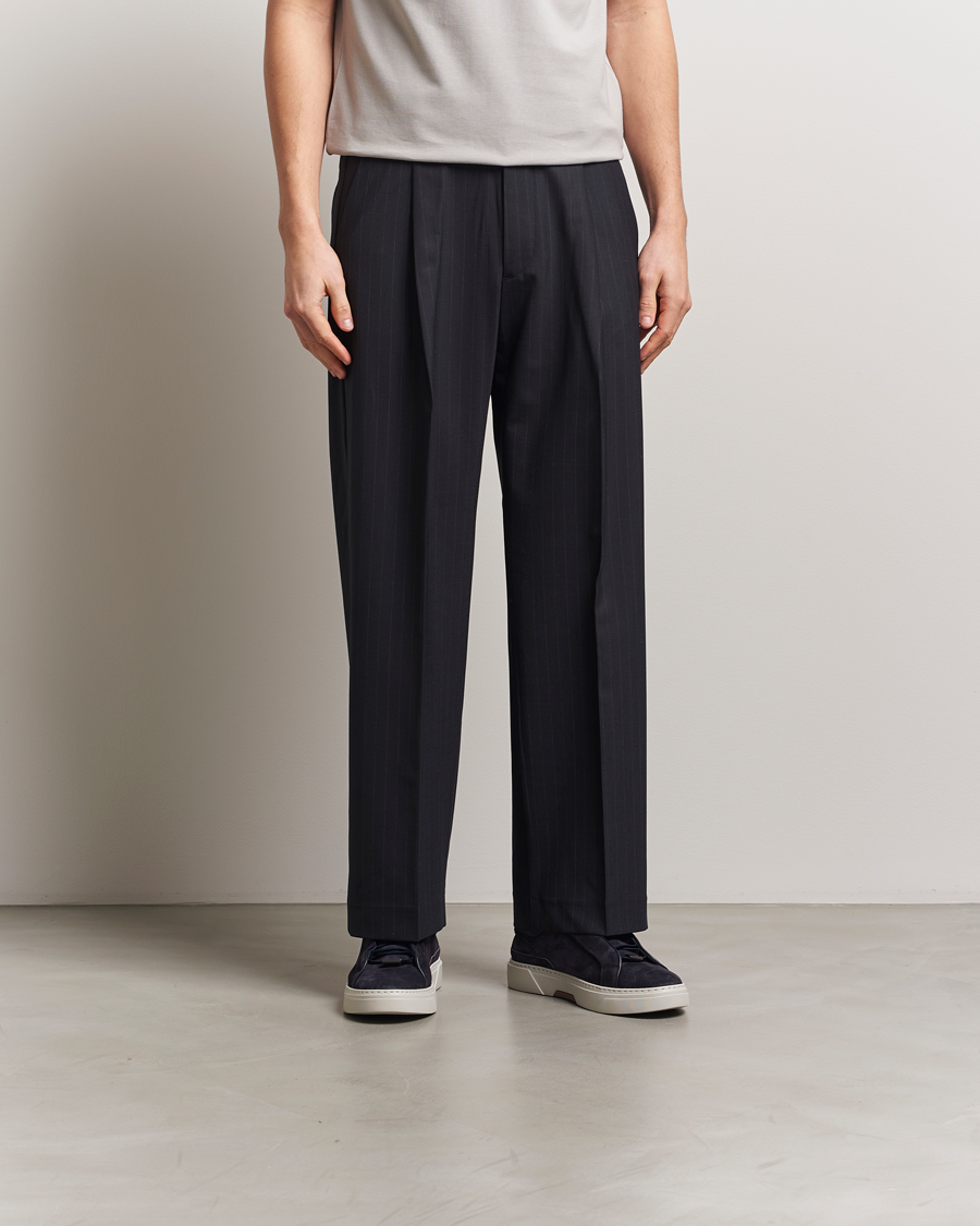 Homme | Baskets | BOSS CAMEL | Gary Suede Sneaker Dark Blue