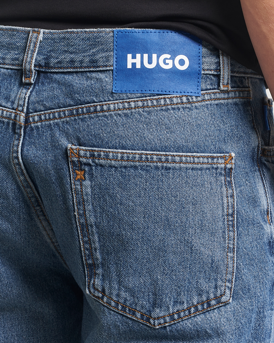 Homme | Jeans | HUGO | Jonah Straight Fit Jeans Medium Blue