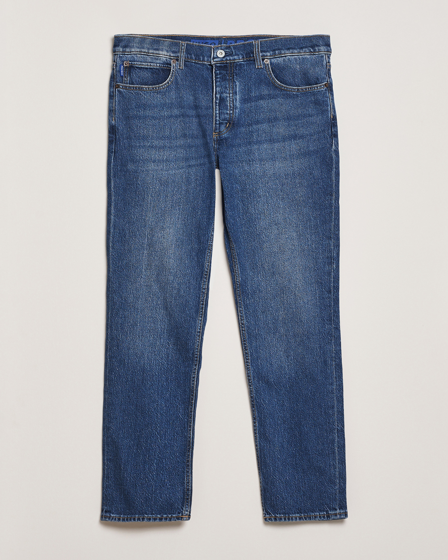 Heren | Jeans | HUGO | Brody Tapered Fit Jeans Medium Blue