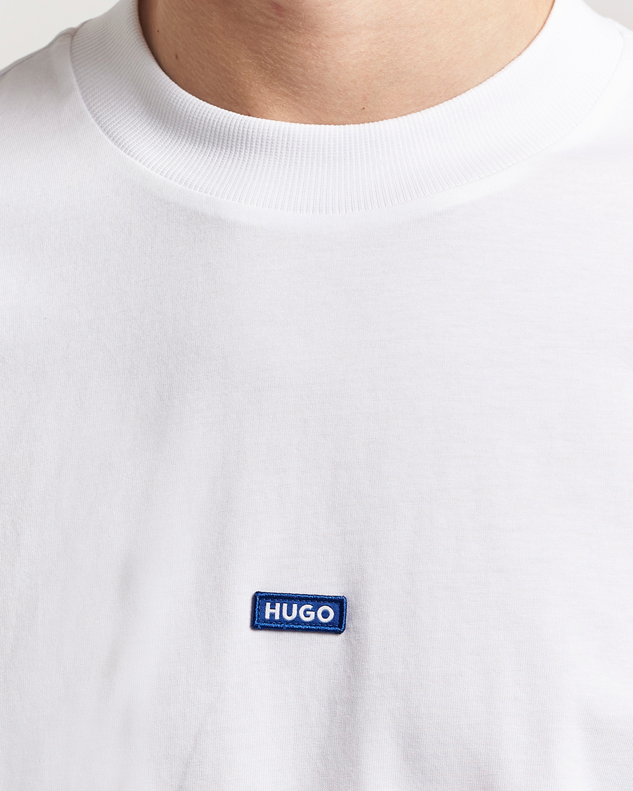 Heren | T-shirts | HUGO | Nieros Crew Neck T-Shirt White
