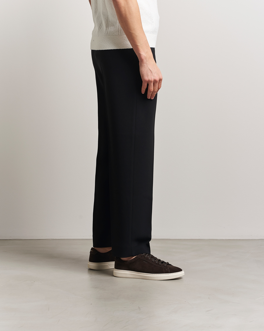Heren | Sneakers | BOSS BLACK | Kieran Suede Sneaker Dark Brown