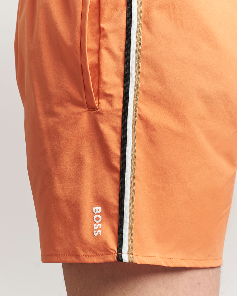 Heren | Zwembroek | BOSS BLACK | Iconic Swimshort Bright Orange