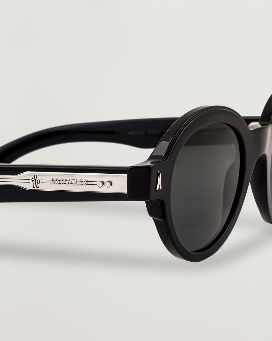 Homme | Lunettes De Soleil | Moncler Lunettes | Rondosa Sunglasses Shiny Black