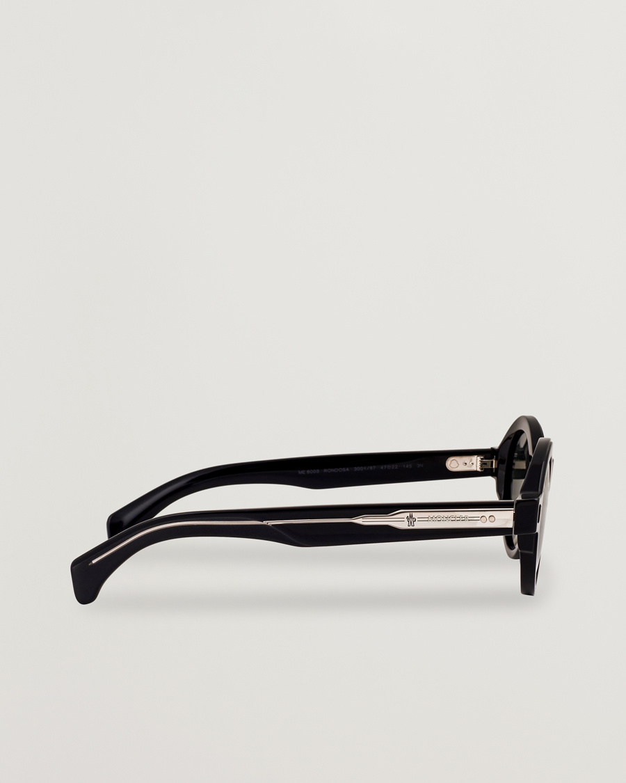 Homme | Lunettes De Soleil | Moncler Lunettes | Rondosa Sunglasses Shiny Black