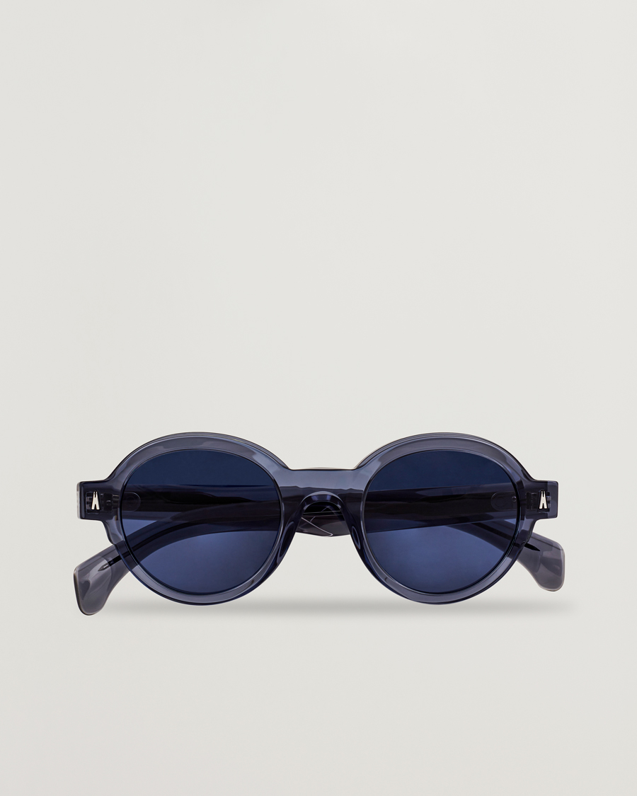 Homme | Lunettes De Soleil | Moncler Lunettes | Rondosa Sunglasses Shiny Blue