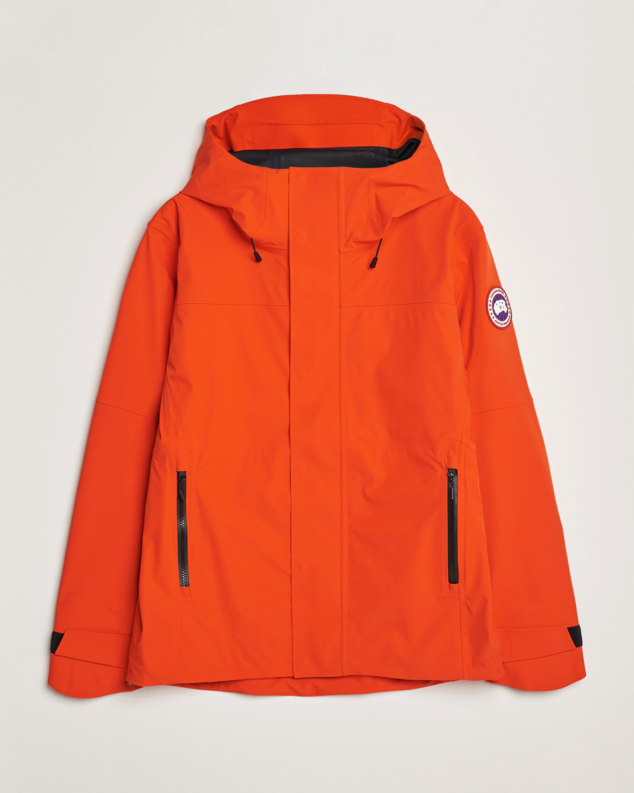 Homme | Manteaux Et Vestes | Canada Goose | Rupert Rain Jacket Signal Orange