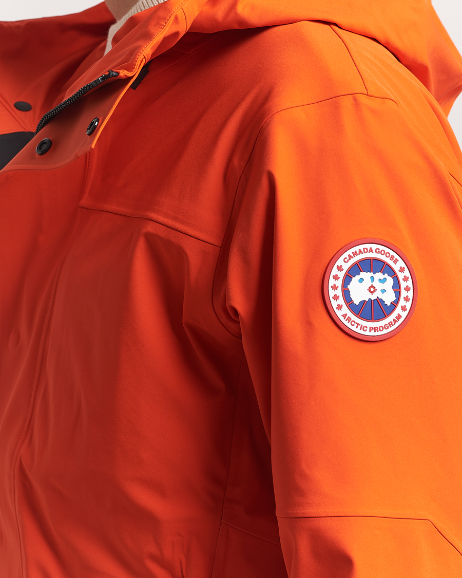 Homme | Manteaux Et Vestes | Canada Goose | Rupert Rain Jacket Signal Orange