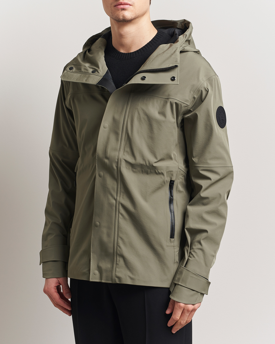 Homme | Manteaux Et Vestes | Canada Goose Black Label | Rupert Rain Jacket Smokey Sage