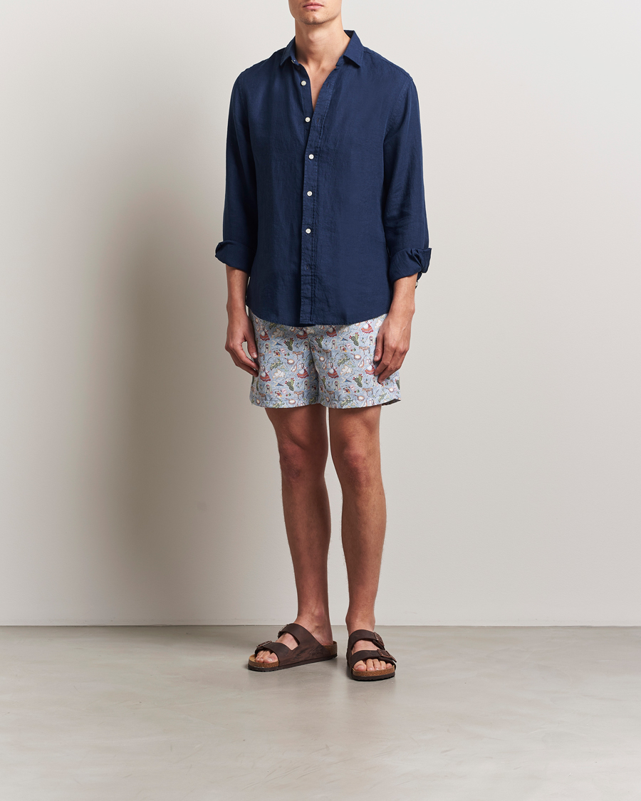 Heren | Zwembroek | Ripa Ripa | Printed Swimshorts Blue