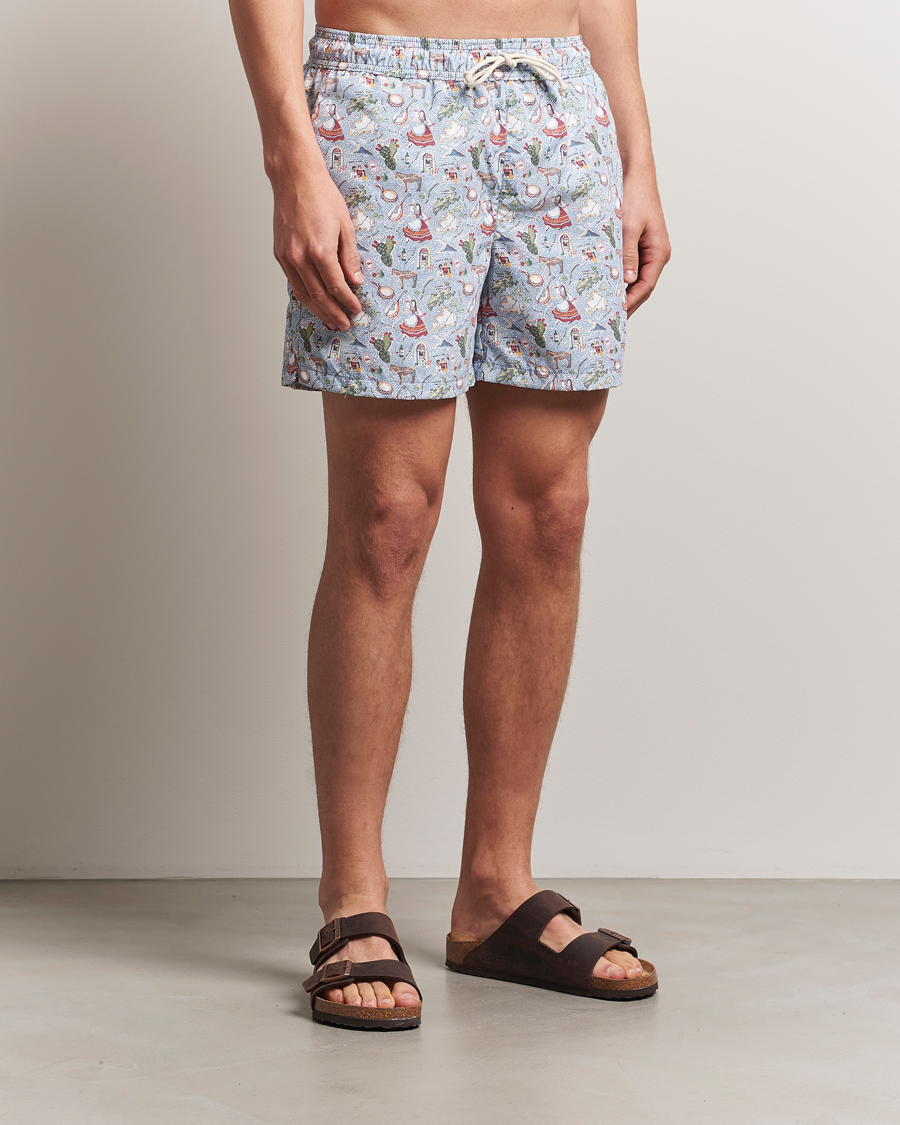 Homme | Maillots De Bain | Ripa Ripa | Printed Swimshorts Blue