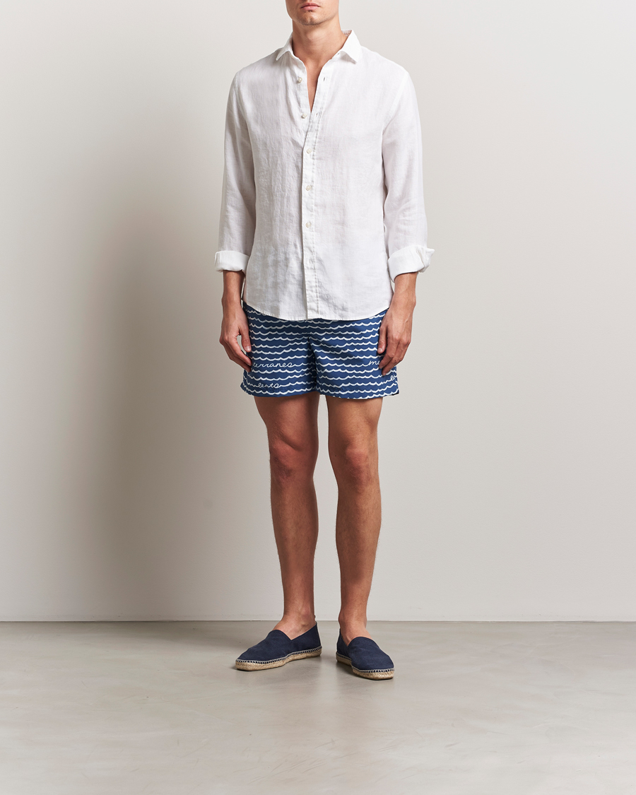 Heren | Zwembroek | Ripa Ripa | Printed Swimshorts Blue