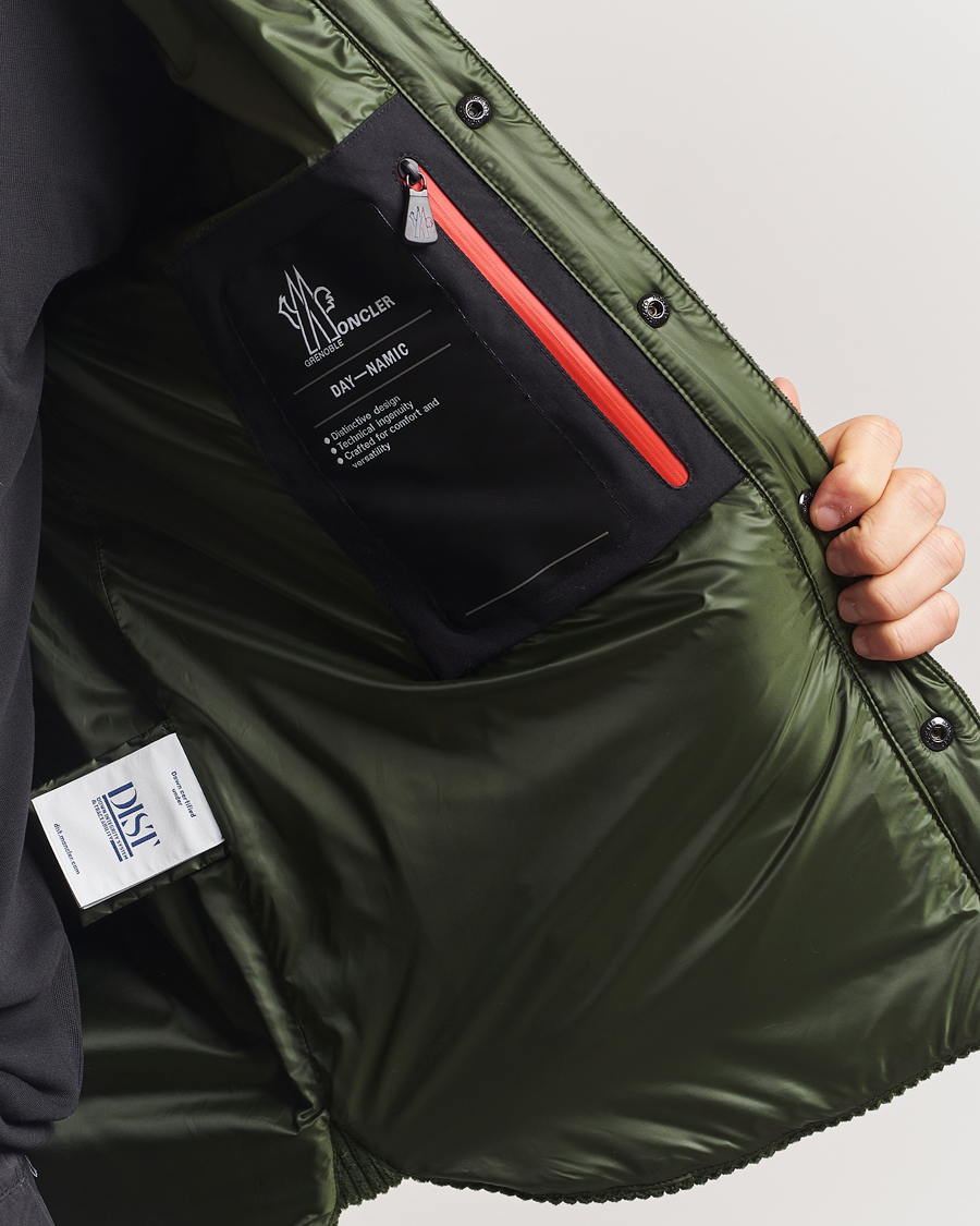 Heren | Jassen | Moncler Grenoble | Gelt Corduroy Shirt Jacket Military