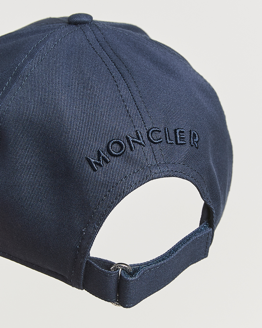 Homme | Bobs Et Casquettes | Moncler | Logo Baseball Cap Navy
