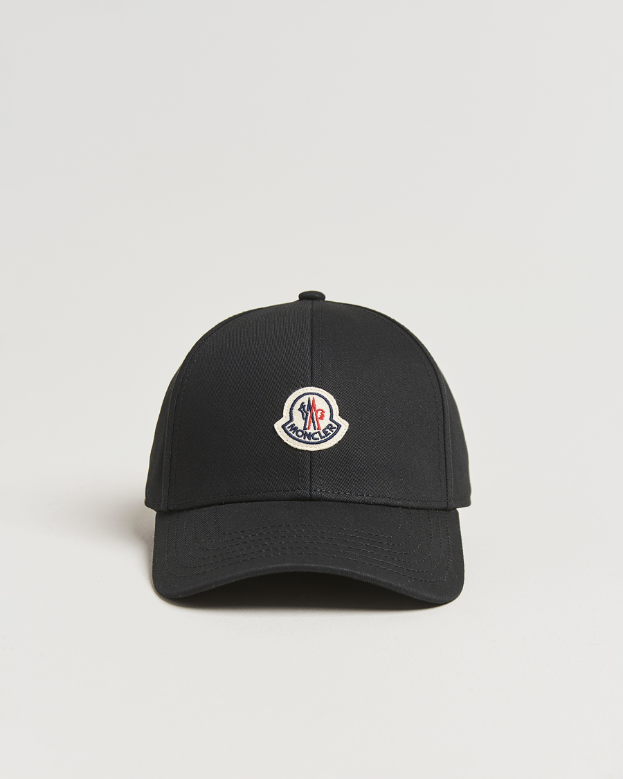 Heren | Hoeden en petten | Moncler | Logo Baseball Cap Black