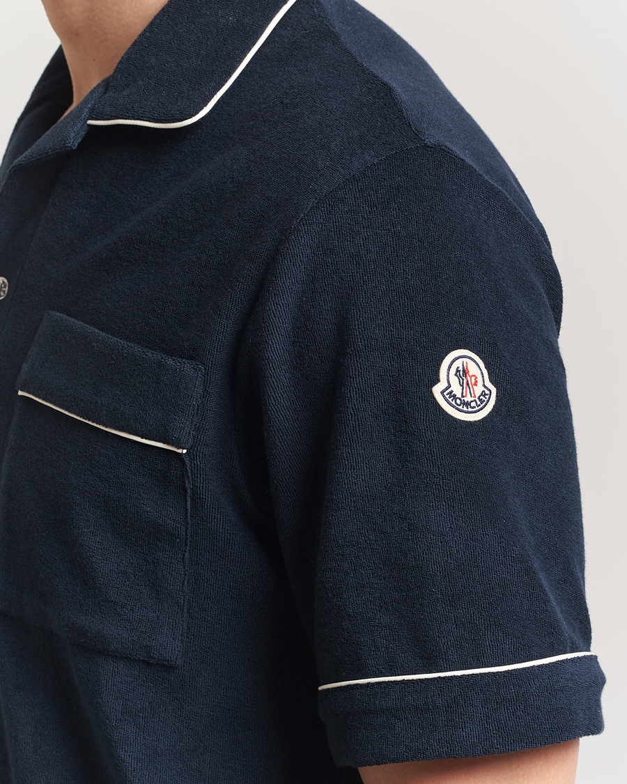 Heren | Overhemden | Moncler | Camp Shirt Navy