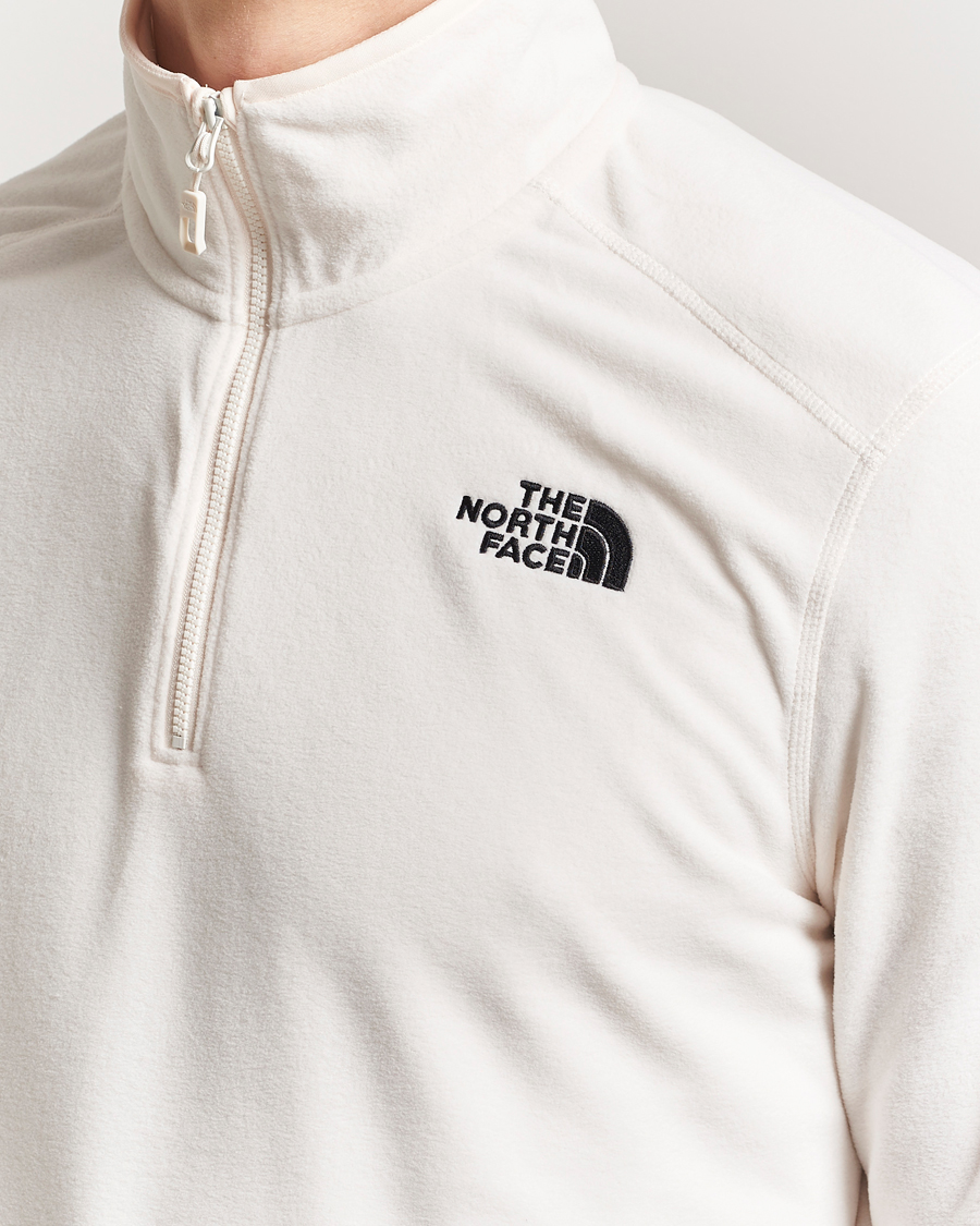 Heren | Truien | The North Face | Glacier 1/4 Zip Fleece White Dune