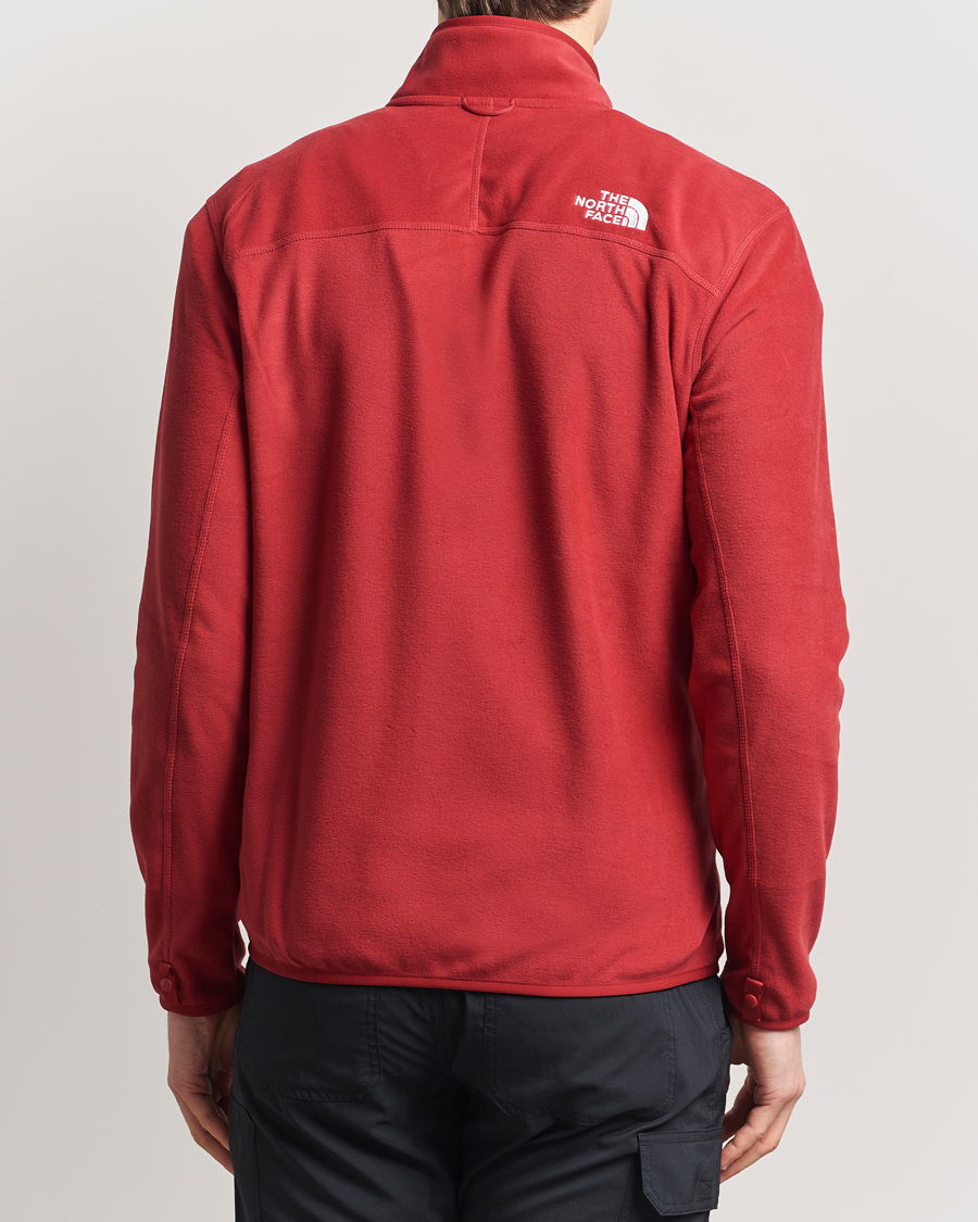 Heren | Truien | The North Face | Glacier Full Zip Fleece Garnet Red