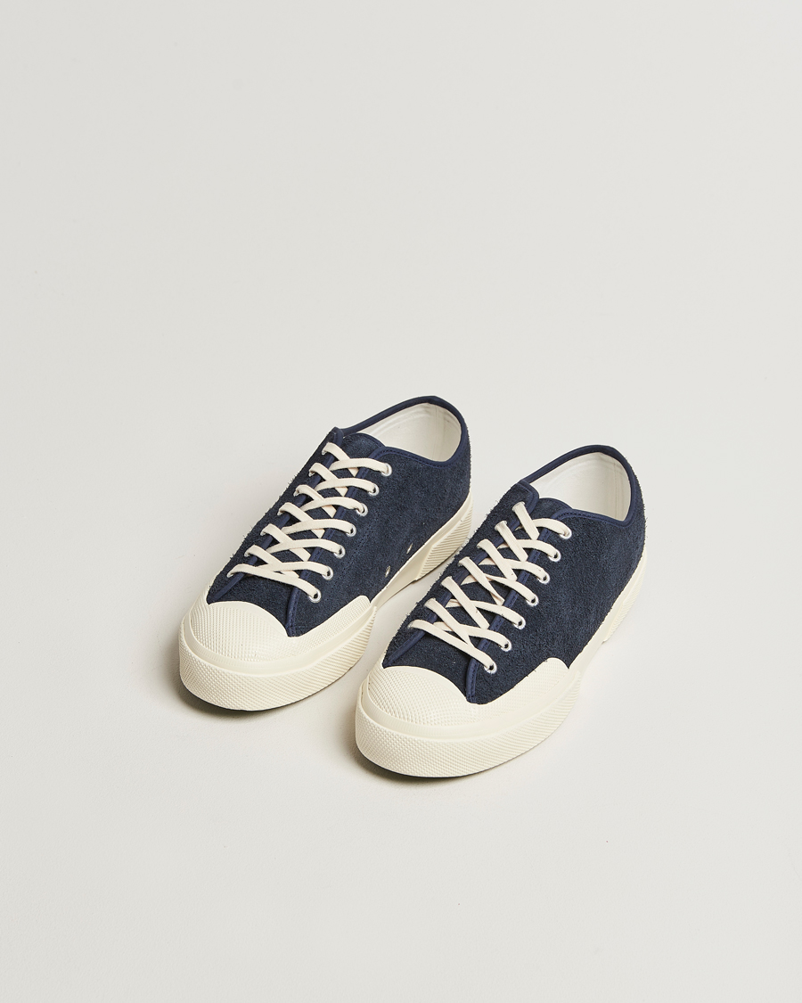 Homme | Baskets | Superga | 2432 Works Hairy Suede Navy