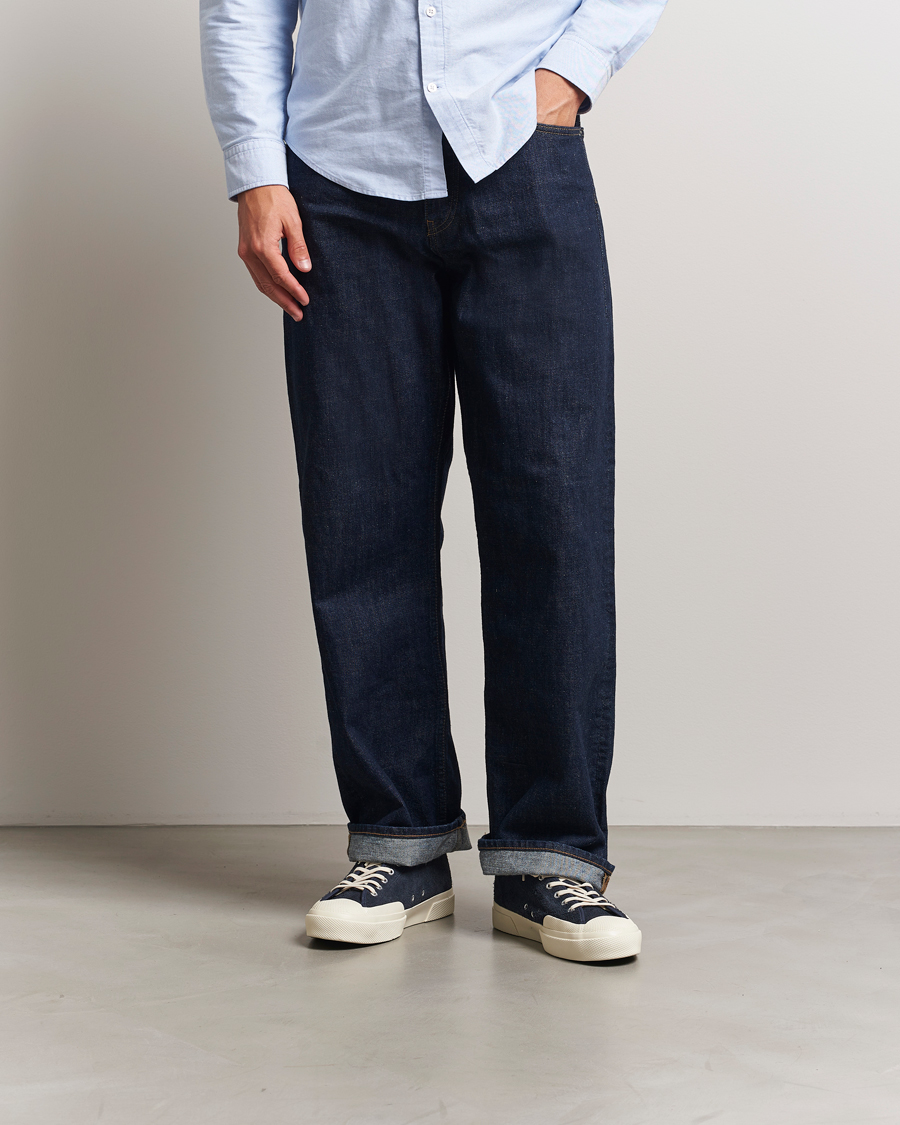 Homme | Baskets | Superga | 2432 Works Hairy Suede Navy