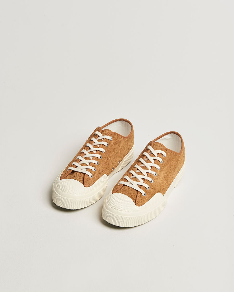Homme | Baskets | Superga | 2432 Works Hairy Suede Tobacco