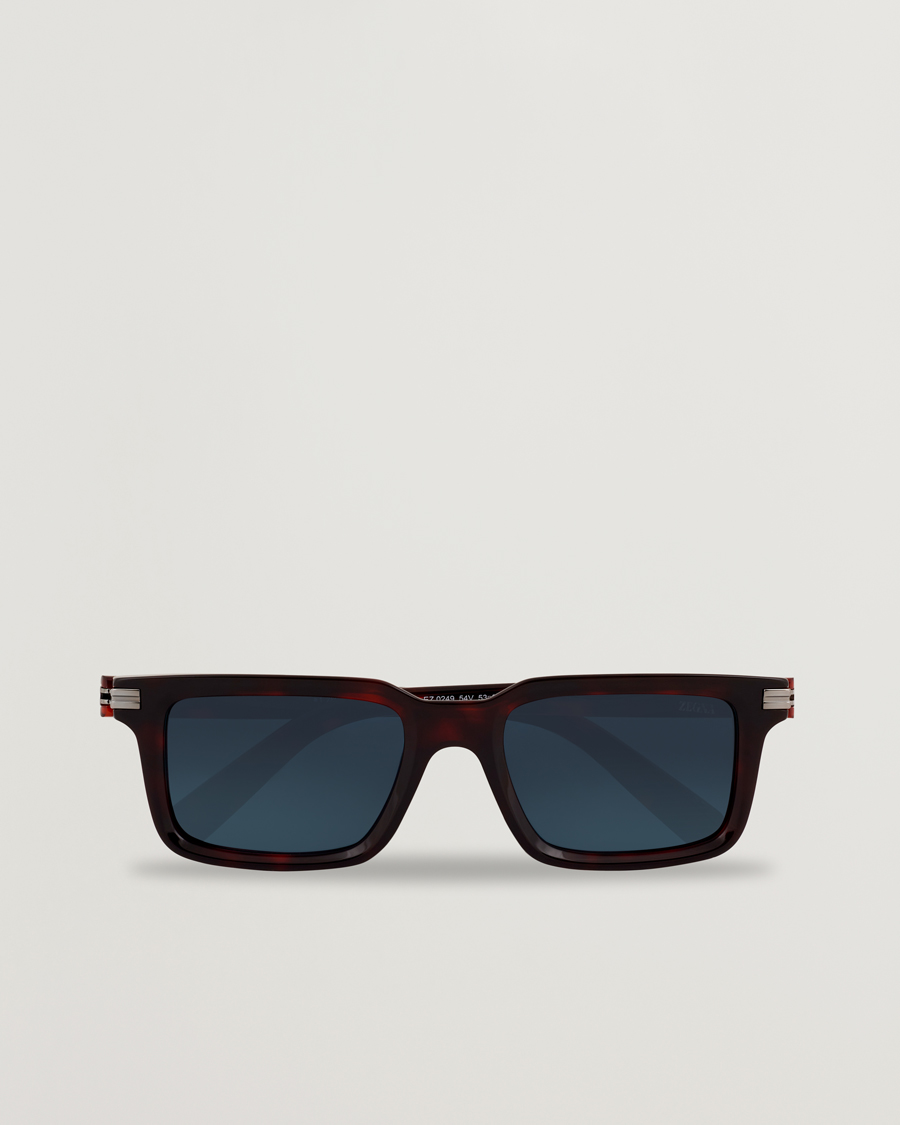 Heren | Zonnebrillen | Zegna | EZ0249 Sunglasses Havana
