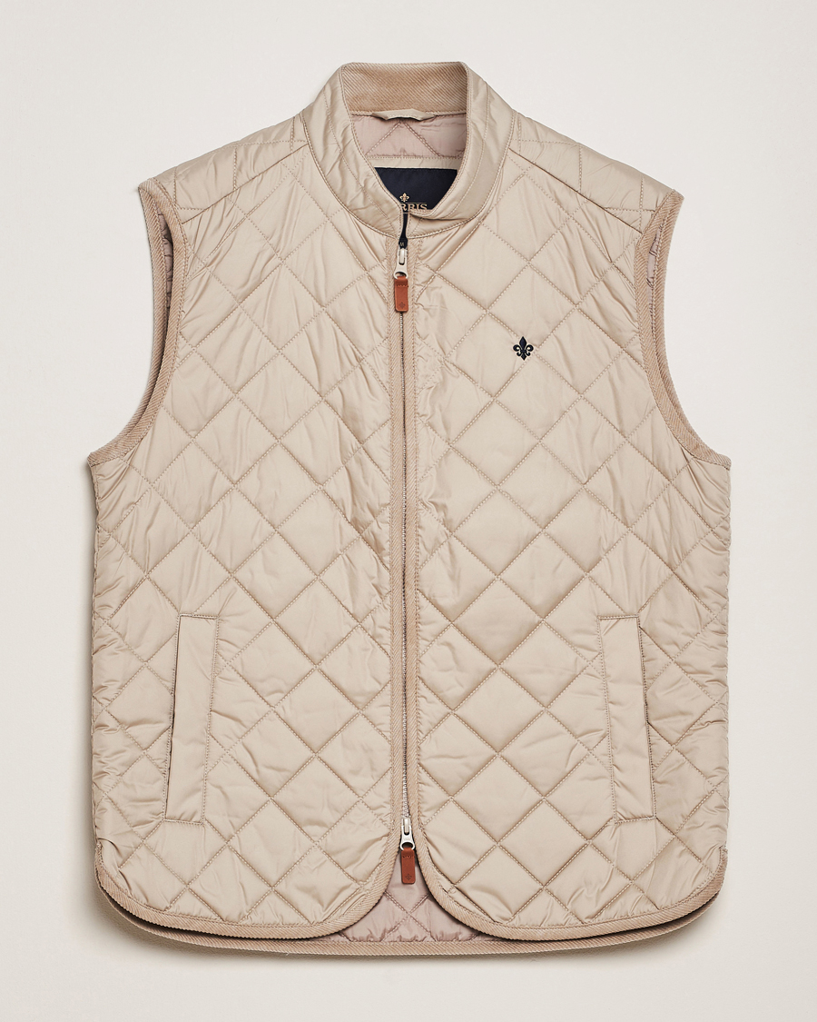 Heren | Gilets | Morris | Teddy Quilted Vest Khaki