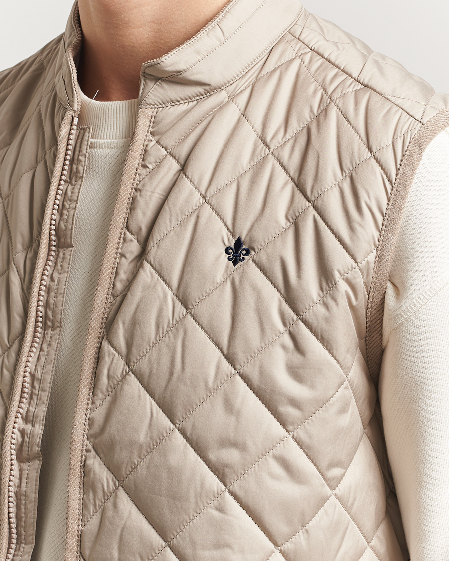 Heren | Gilets | Morris | Teddy Quilted Vest Khaki