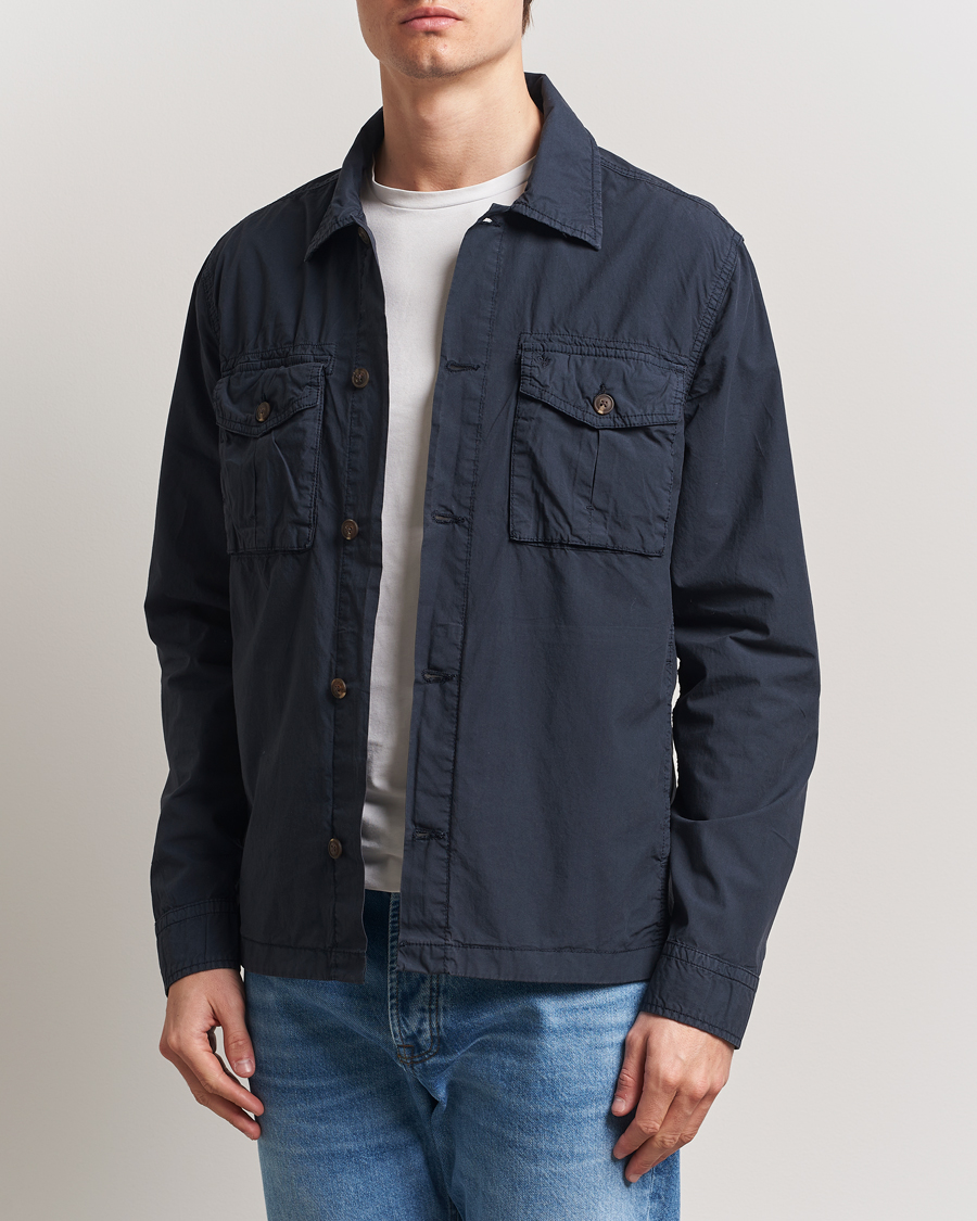 Homme | Chemises | Morris | Harrison Shirt Jacket Navy