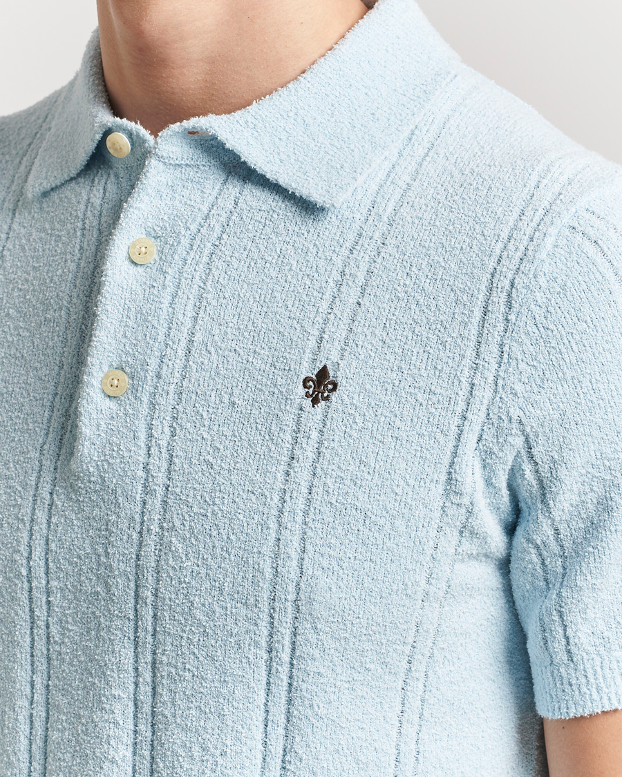 Heren | Polo's | Morris | Sandy Polo Shirt Light Blue