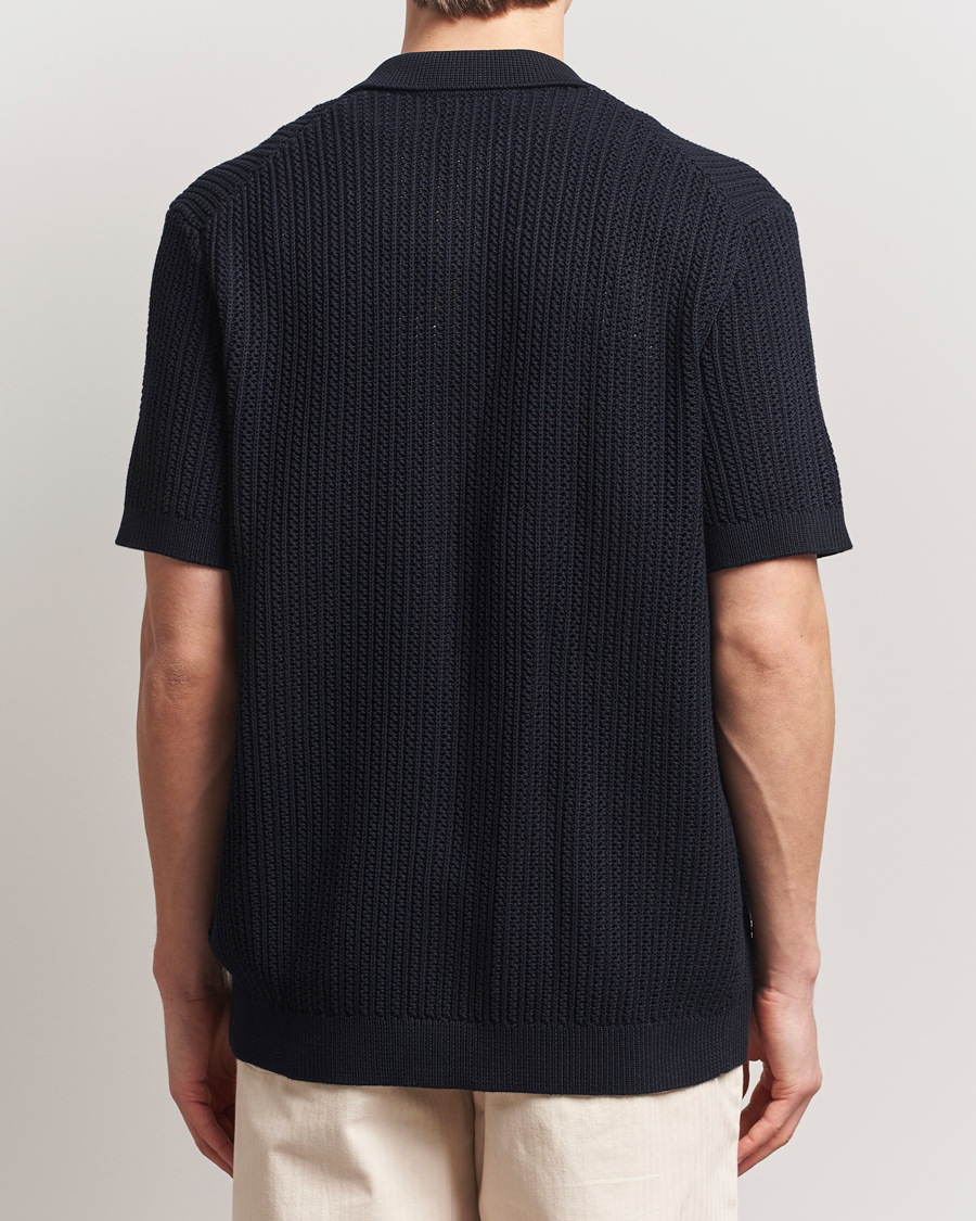 Heren | Overhemden | Morris | Connors Short Sleeve Shirt Old Blue