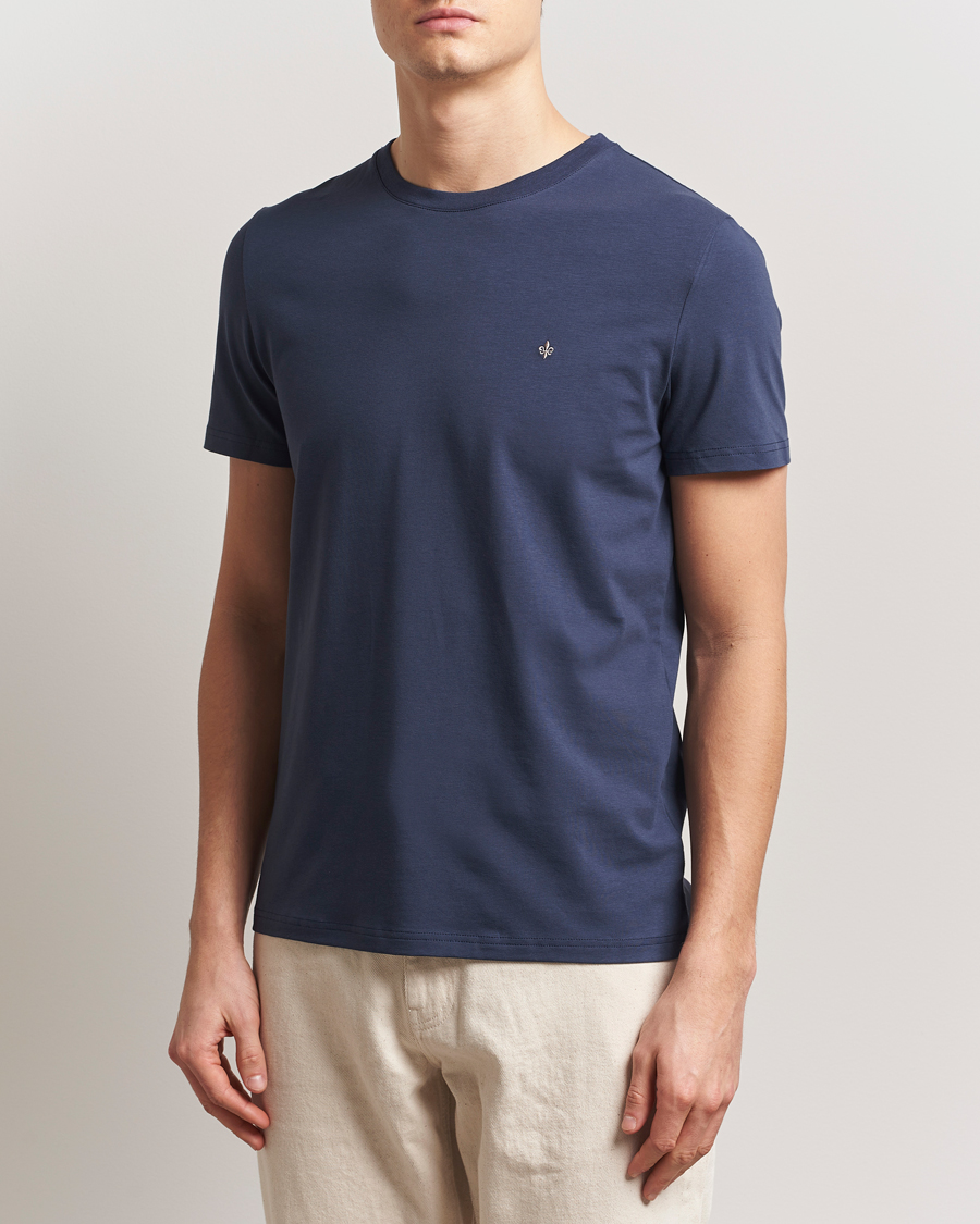 Homme | T-shirts | Morris | James T-Shirt Dark Blue