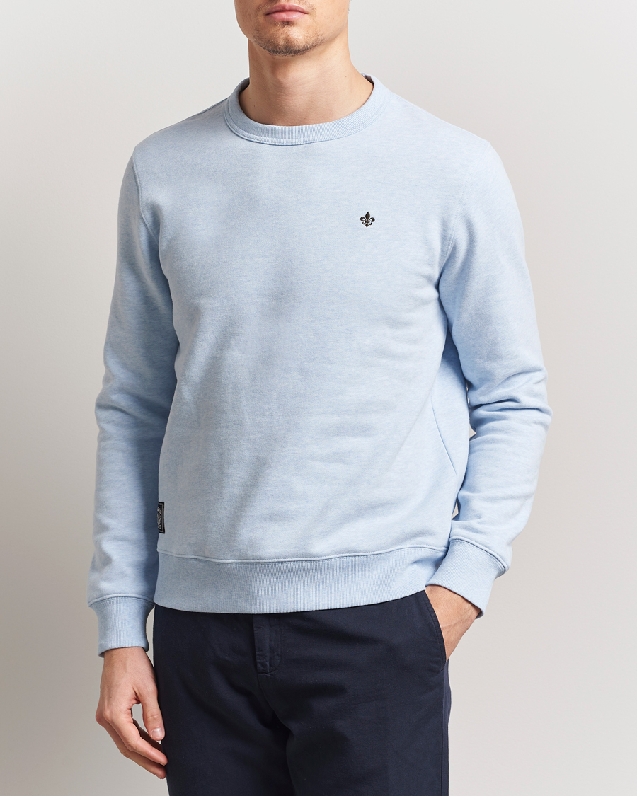 Homme | Pulls Et Tricots | Morris | Brandon Lily Sweatshirt Light Blue