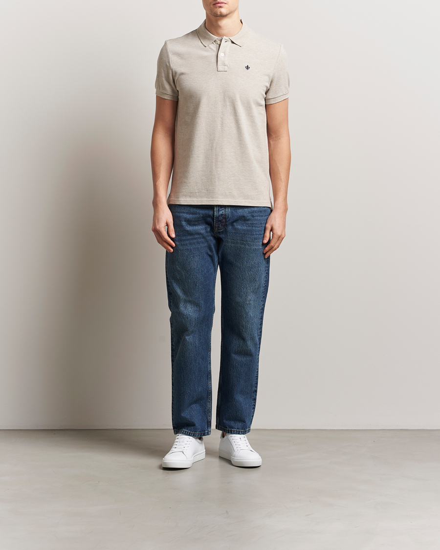 Heren | Polo's | Morris | New Pique Khaki