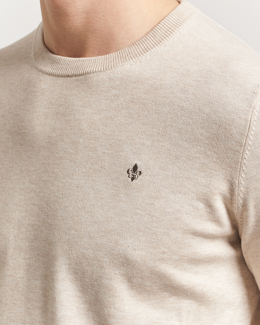 Homme | Pulls Et Tricots | Morris | Riley Cotton O-Neck Khaki