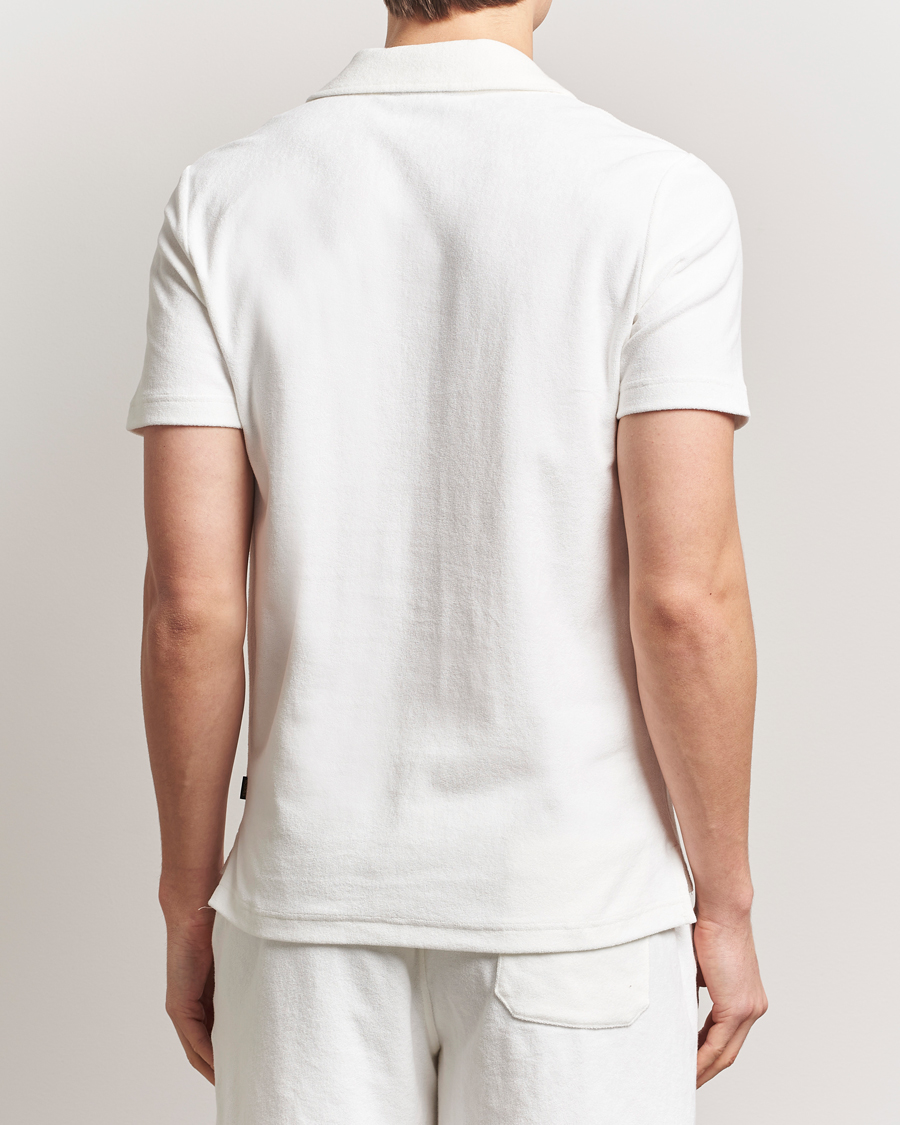 Heren | Polo's | Morris | Delon Terry Shirt Off White