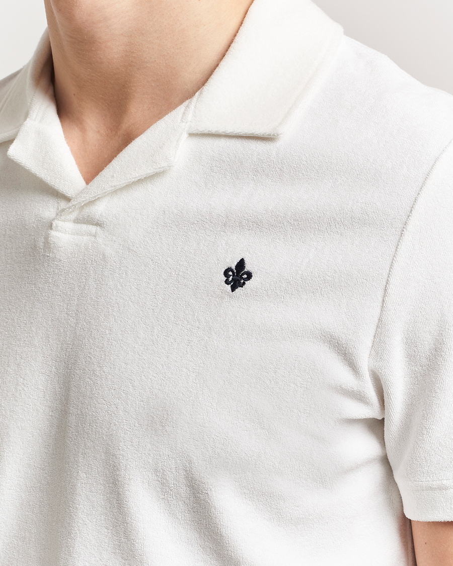 Heren | Polo's | Morris | Delon Terry Shirt Off White