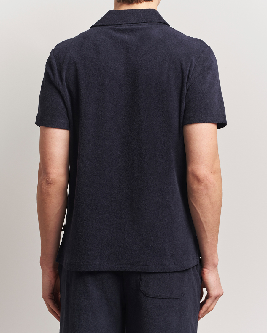Heren | Polo's | Morris | Delon Terry Shirt Old Blue