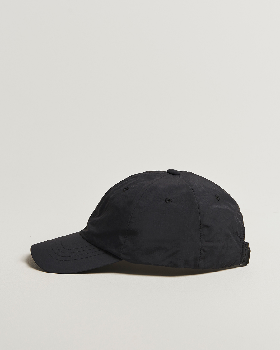 Homme | Bobs Et Casquettes | Snow Peak | Nylon Tussah Cap Black